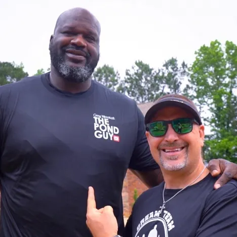 Shaquille O'Neal and Greg Wittstock
