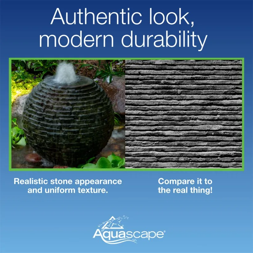 Stacked Slate Spheres RTB 1