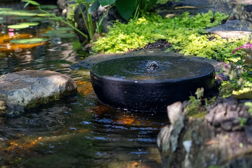 Spillway Basin - Iron Ore - 21" Dia (52 cm)