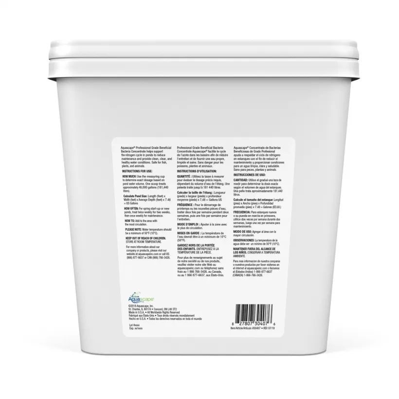 Beneficial Bacteria Concentrate Professional Grade - 9 Lb / 4.08 Kg - Image 2