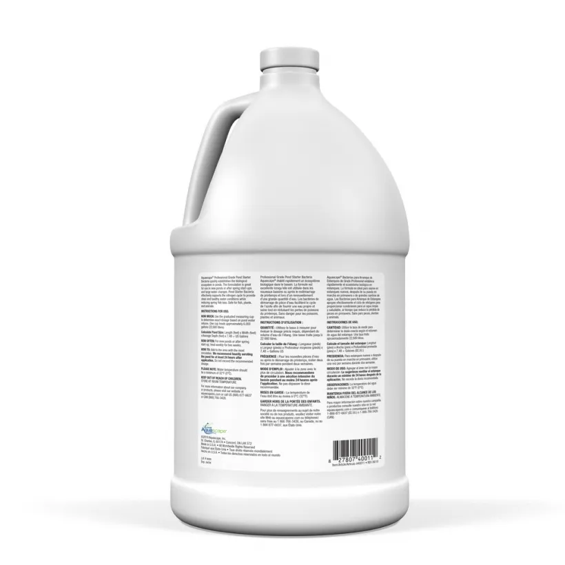 Pond Starter Bacteria Professional Grade - 1 Gal / 3.78 L - Image 2