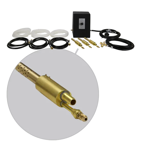 Fire and Water 3-Piece Basalt Torch System