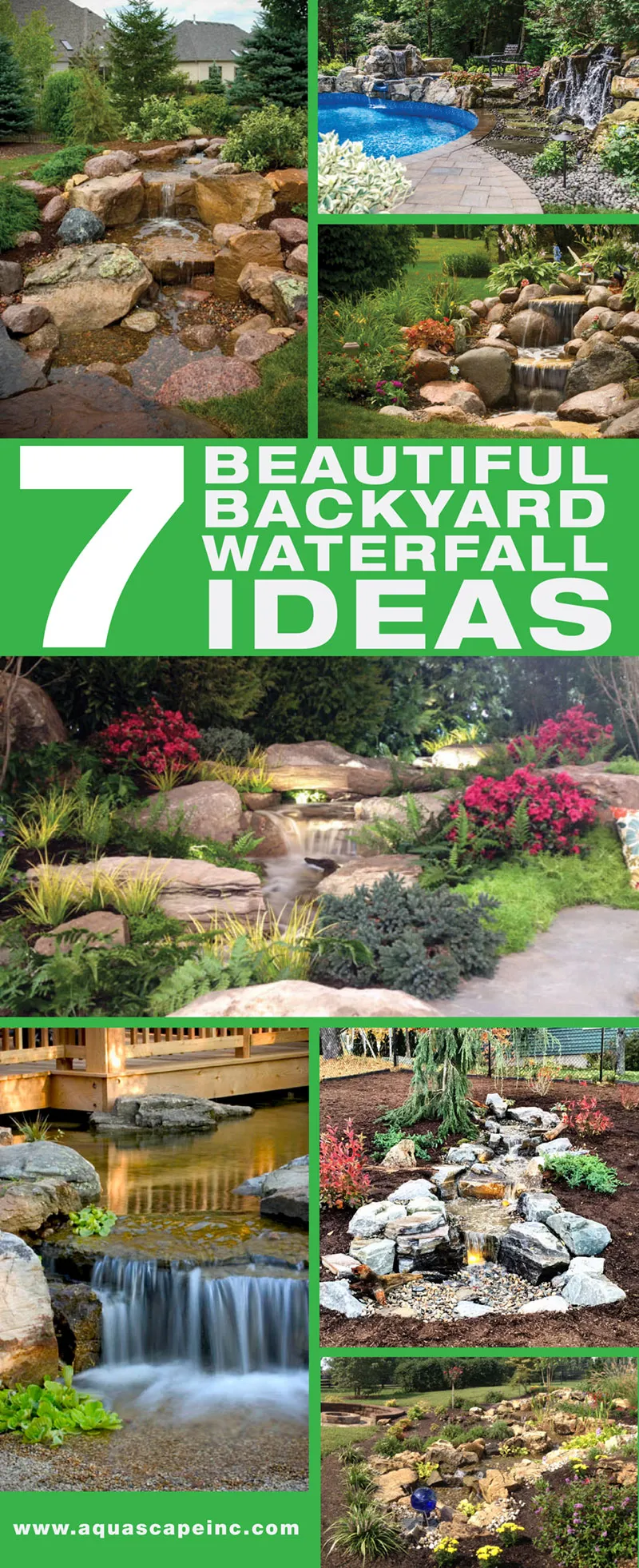7 Beautiful Backyard Waterfall Ideas Aquascape Inc