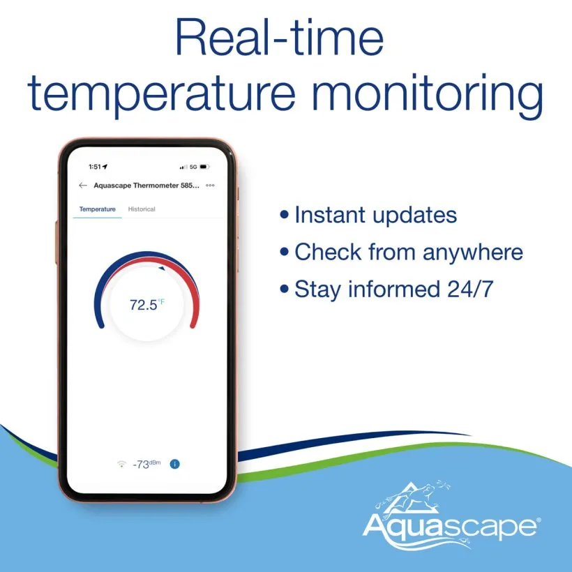 Smart Pond Thermometer Monitoring