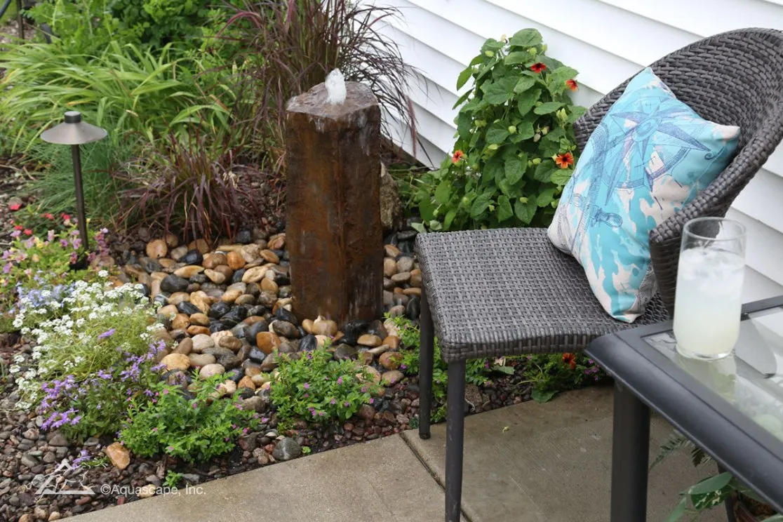 Faux Basalt Column Fountain Kit - 24" H (61 cm) - Image 3