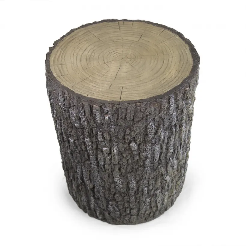 Faux Oak Stump Cover - Image 2