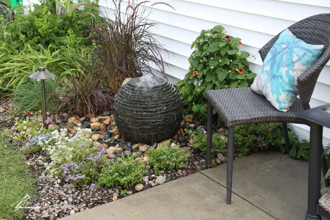 Stacked Slate Sphere Fountain Kit - 18" Dia (46 cm) - Image 6