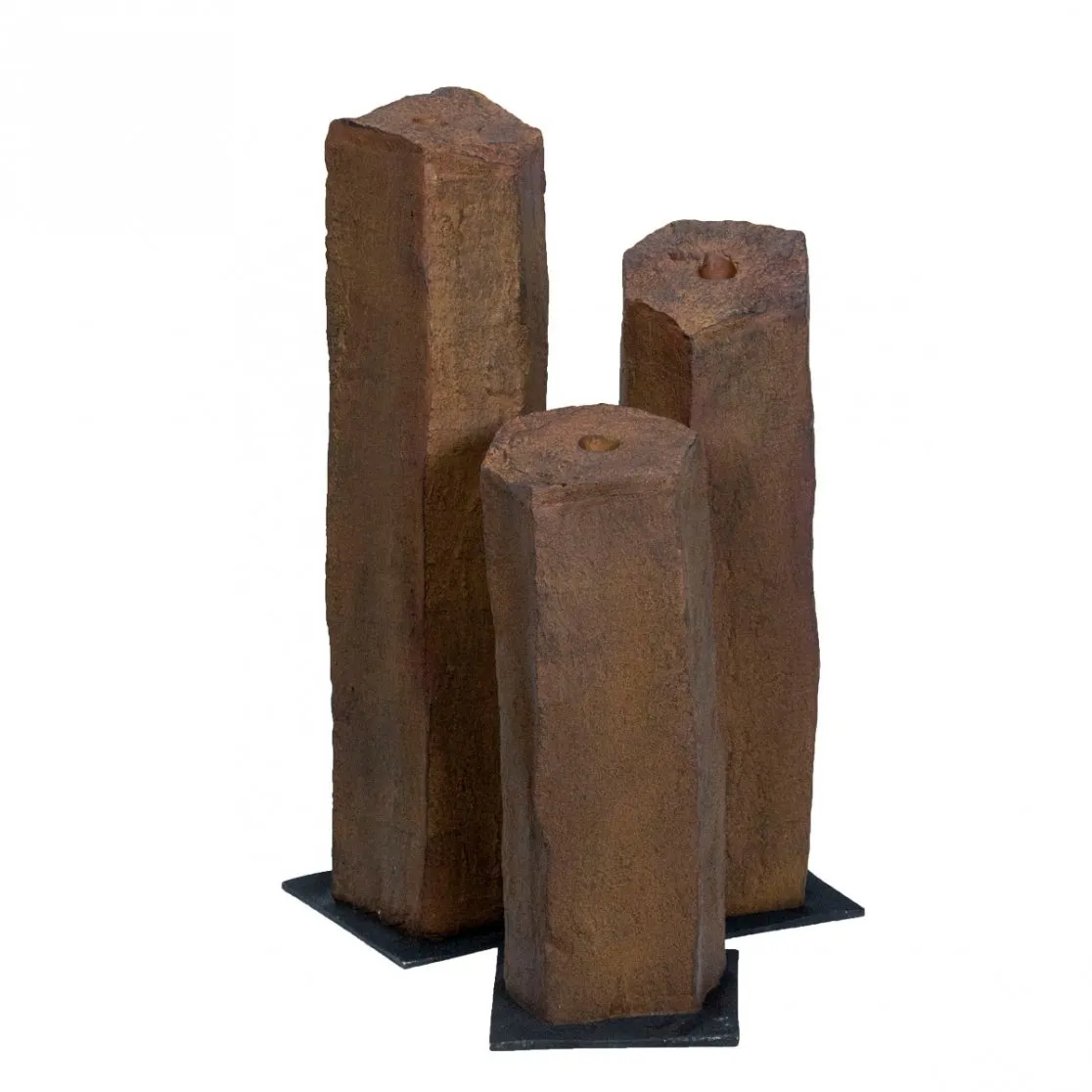 Faux Basalt Column Set of 3 - Image 2