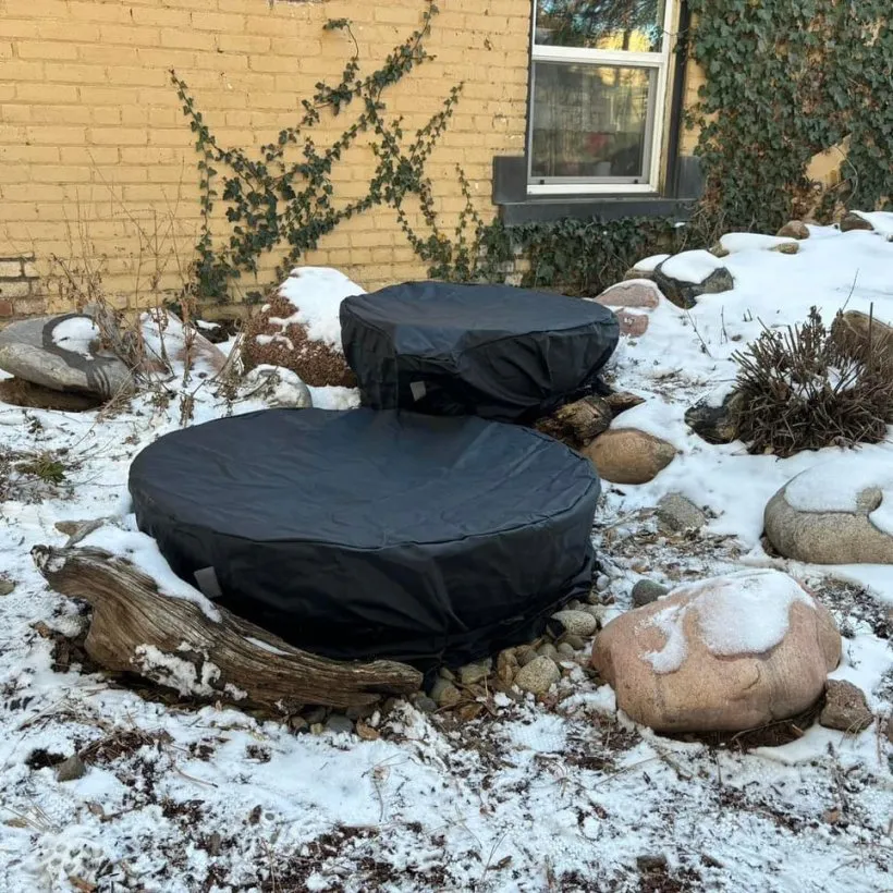 Fountain Covers for Spillway Bowl and Basin