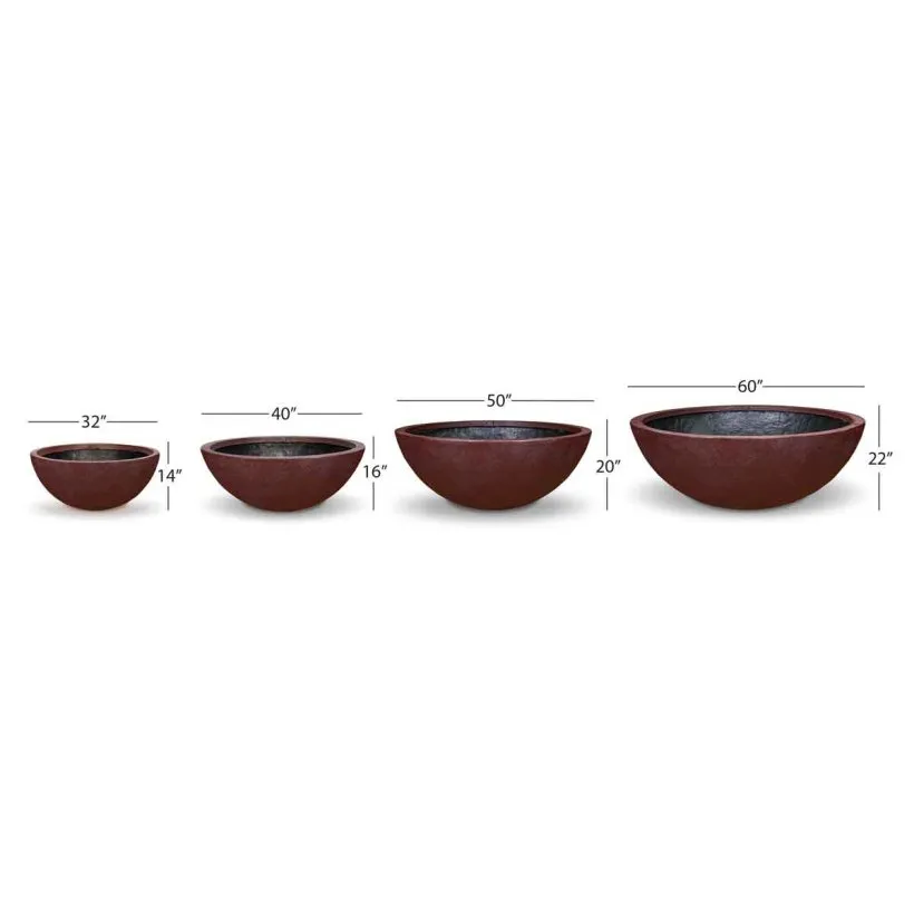 Fountain Bowls - Merlot - Image 2