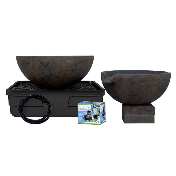 Aquascape Spillway Bowl and Basin Fountain Kit