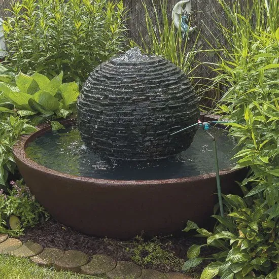 Fountain Bowl Center Stand After