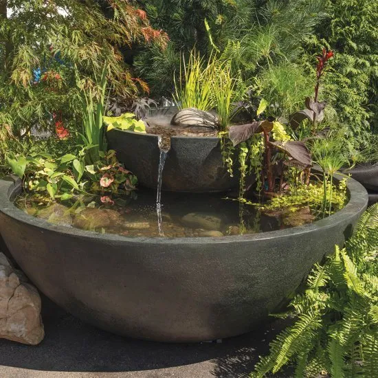 Fountain Bowl Side Stand after