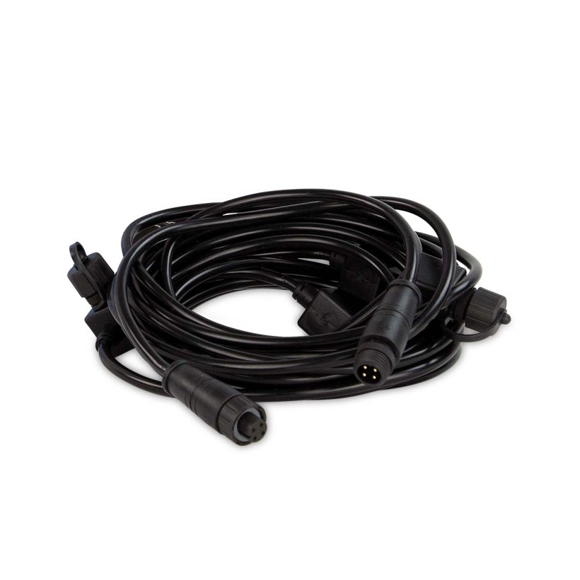 5-Outlet Color-Changing Light Extension Cable