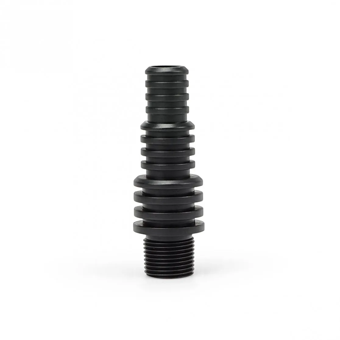 Male Adaptor Multi-Hose 5/8" MPT X 3/4", 1", 1-1/4" BARB