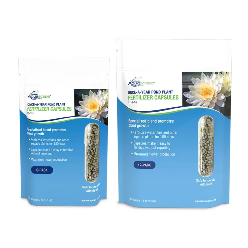 Once-A-Year Pond Plant Fertilizer Capsules