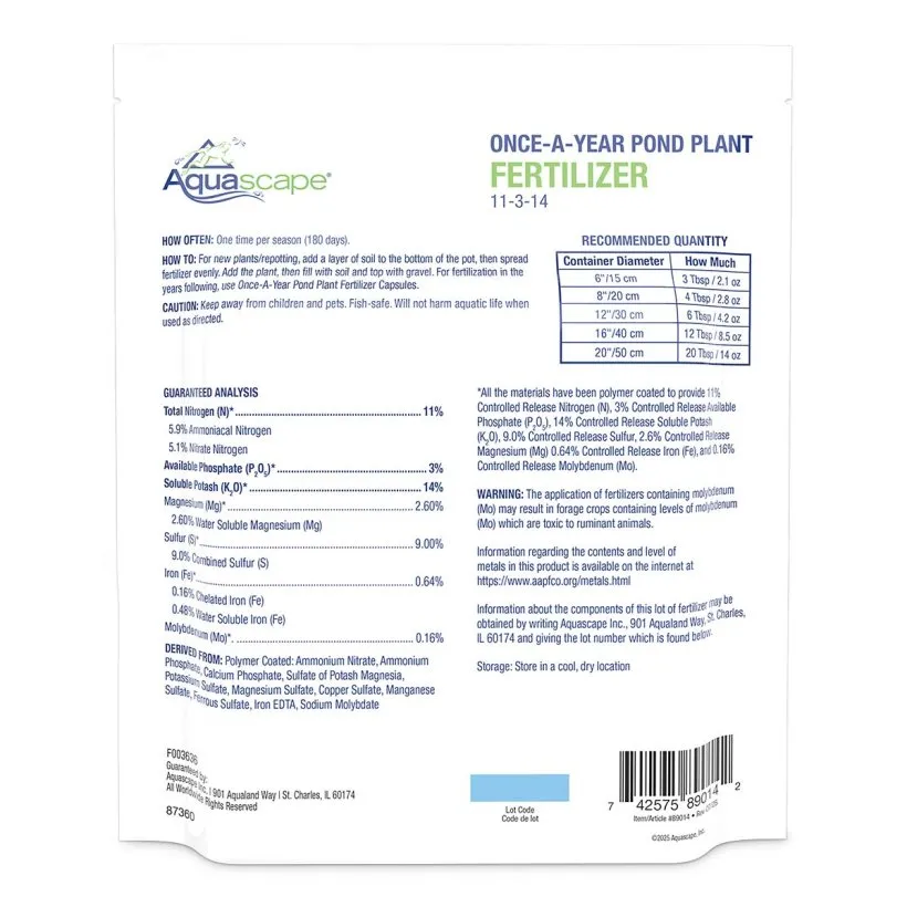 Once-A-Year Pond Plant Fertilizer - Image 5