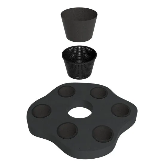Heavy Duty Floating Island exploded view
