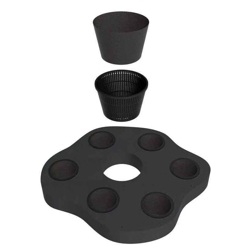 Heavy Duty Floating Island exploded view