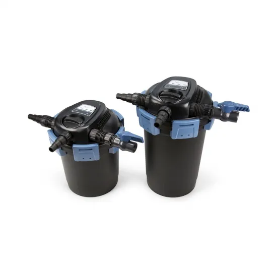 pressurized biological pond filter