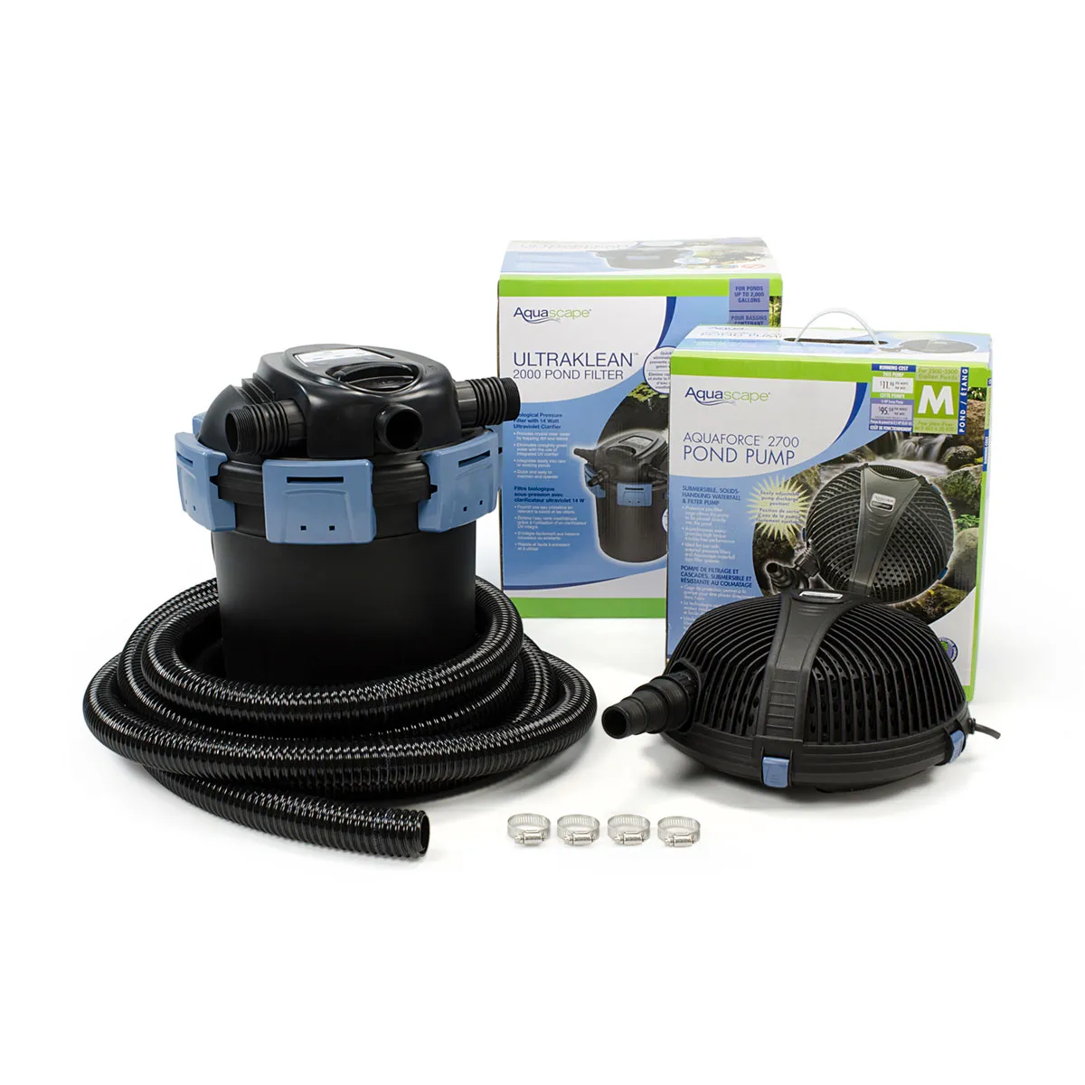 UltraKlean 2500 Pond Filtration Kit