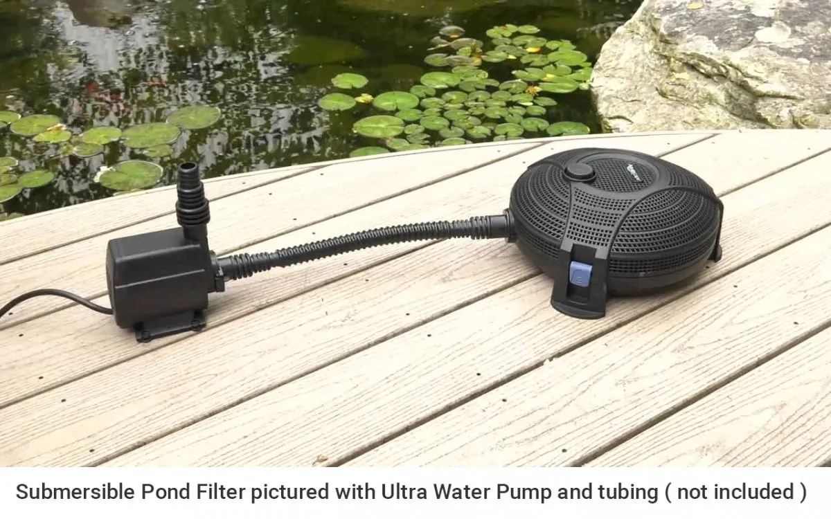 Outdoor fish pond filters and pumps sale