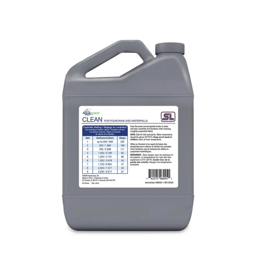 Clean for Fountains and Waterfalls SL - 32 oz / 946 ml - Image 2