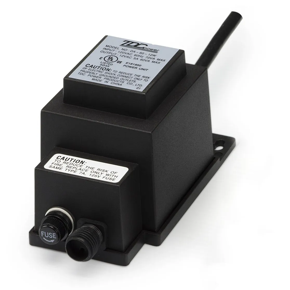 LED Pond Lighting 60-Watt 12V Quick-Connect Transformer