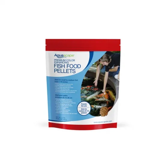 Premium Color Enhancing Fish Food - Medium Pellets - 1.1 lbs