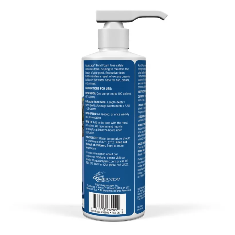 Pond Foam Free - 8 oz / 236 ml - Image 2