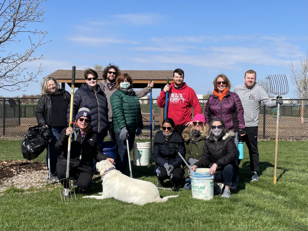 Aquascape Earth Day Clean Up Team Earth Day Group Photo