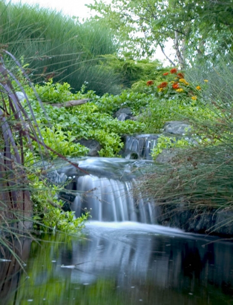 Aquascape Ecosystem Pond with Waterfall