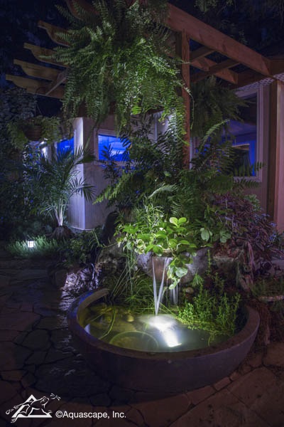 Decorative Water Feature with Lights