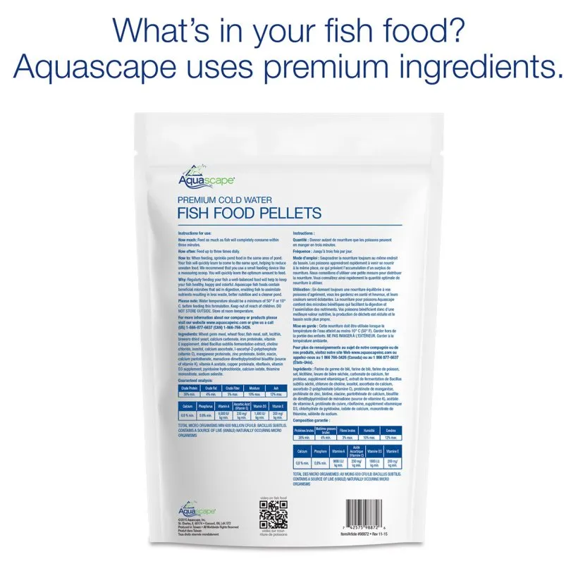 Premium Cold Water Fish Food Pellets - Image 2