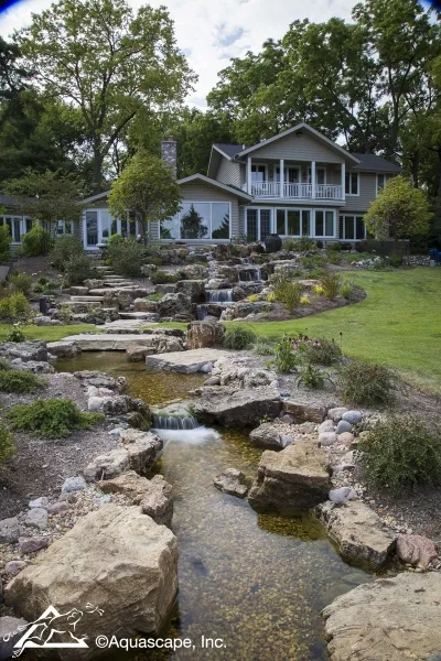 Ultimate Backyard Waterfall by Aquascape