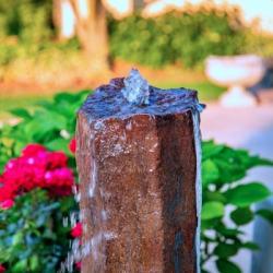 Faux Basalt Column 24" - part of the small fountains collection