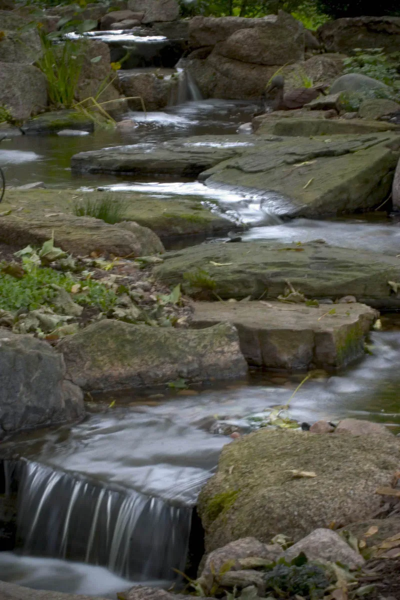 Edging - Outcroppings in a Stream