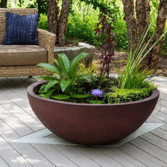 Merlot Fountain Bowl