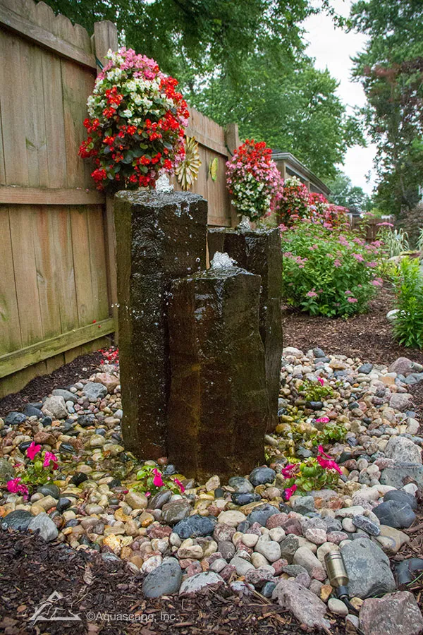 Enjoy the sights and sounds of splashing water as your mind drifts away from the daily stresses in your life. 