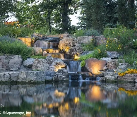 Aquascape Pond and Waterfall at McCannon Farm