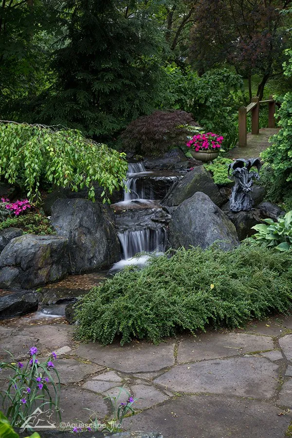 Pondless Waterfall | Design & Build a Low Maintenance Backyard