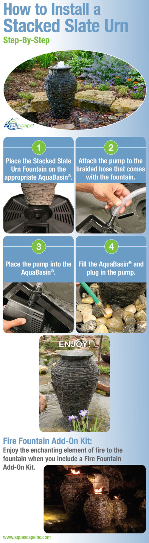 How to Install an Aquascape Fountain