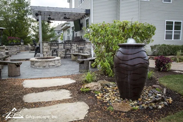 Small Space Water Features Include Fountains, Urns, Spheres, Walls, and Container Water Gardens