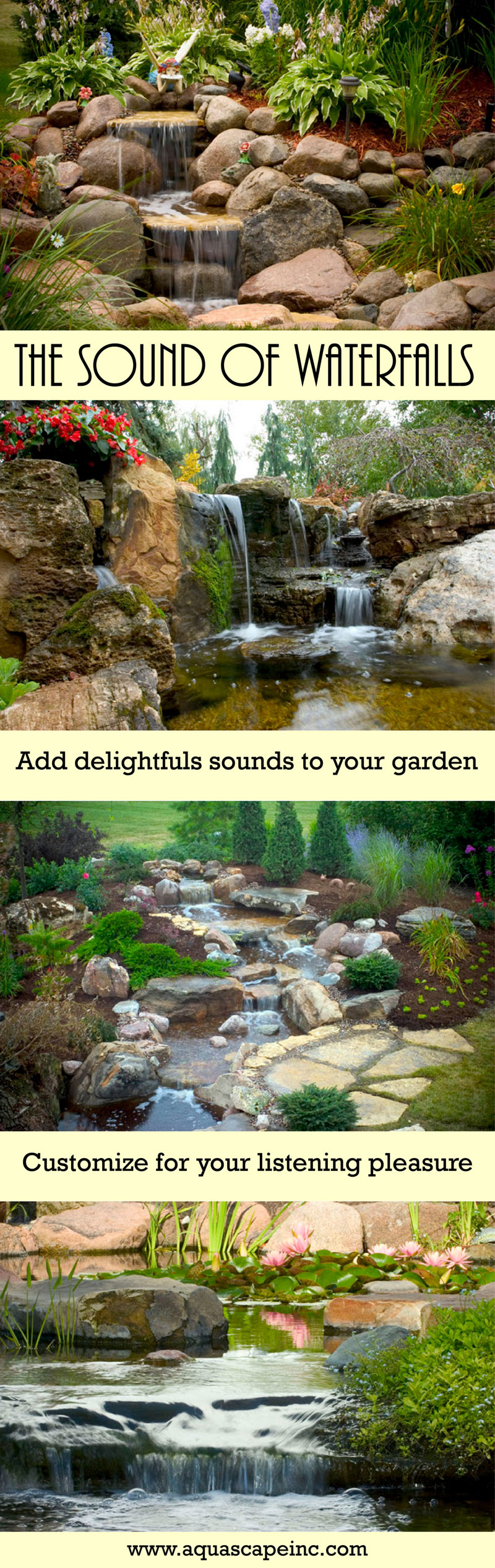 Sights and Sounds of Waterfalls