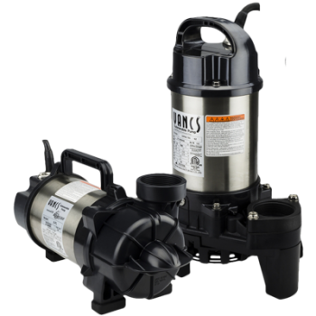 Pond pumps outlet