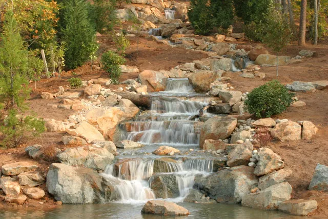 Some landscapes cry out for a dramatic, thunderous waterfall, such as this one located in North Carolina.