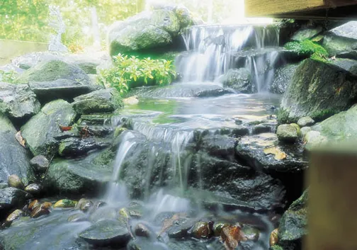 Man-made rustic waterfalls should look like it's always existed in the landscape. Choose your installer wisely to get a natural looking waterfall as opposed to a pile of rocks stacked willy-nilly. You'll wind up with a beautiful waterfall that looks like Mother Nature carved it herself!