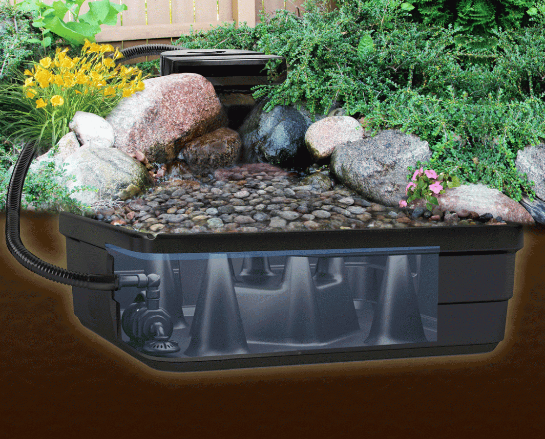 Fountain Basin and Water Reservoir AquaBasin by Aquascape