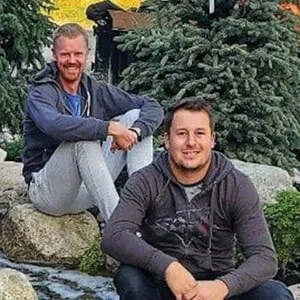 Diego Asturias and Dan Peterson