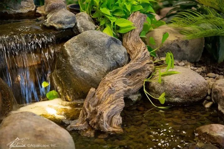 Faux Driftwood - water feature accent